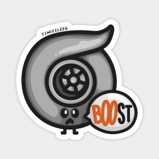 Cutest Turbo - Ghosted (BOOst) Magnet