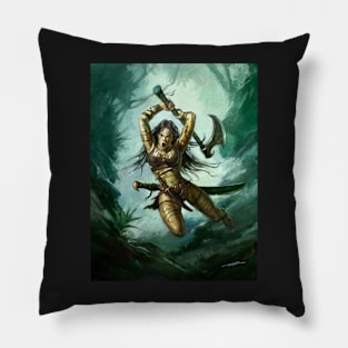 Amazon Warrior Pillow