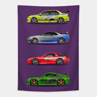 RACE LEGENDS Tapestry