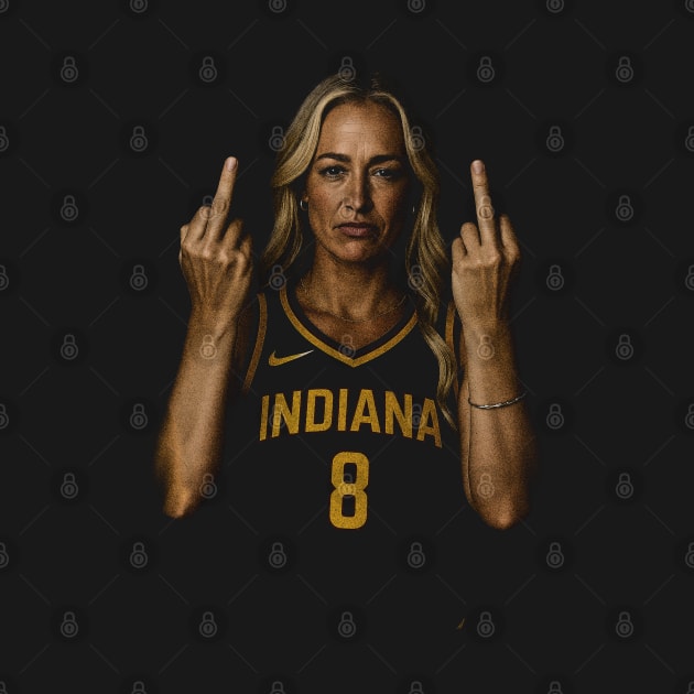 Sophie Cunningham Flipping the Bird