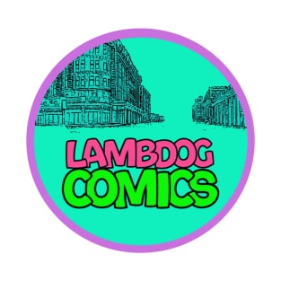 Lambdog Comics stamp T-Shirt