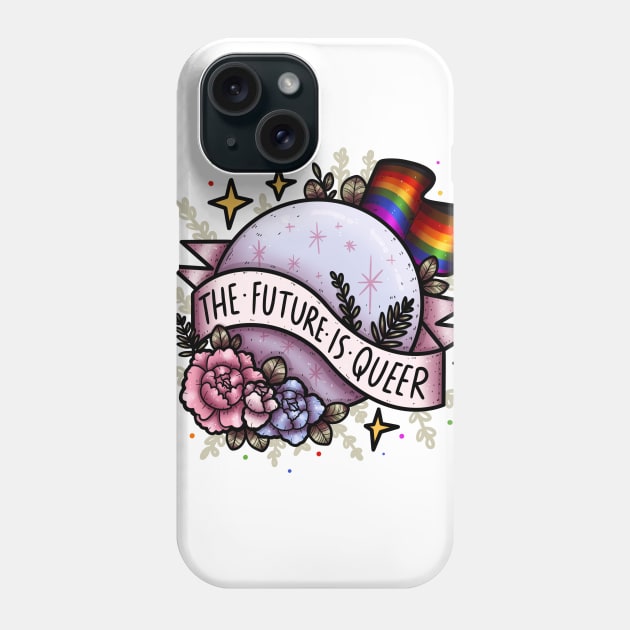 The Future Is Queer Phone Case by chiaraLBart