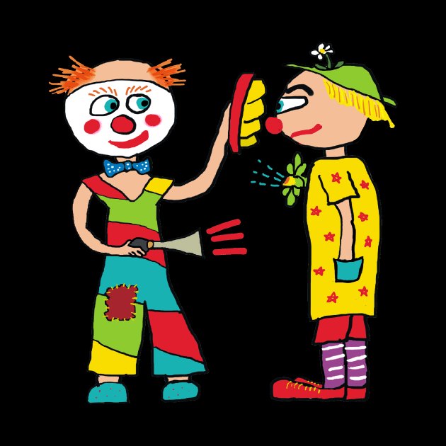Clowns by Mark Ewbie