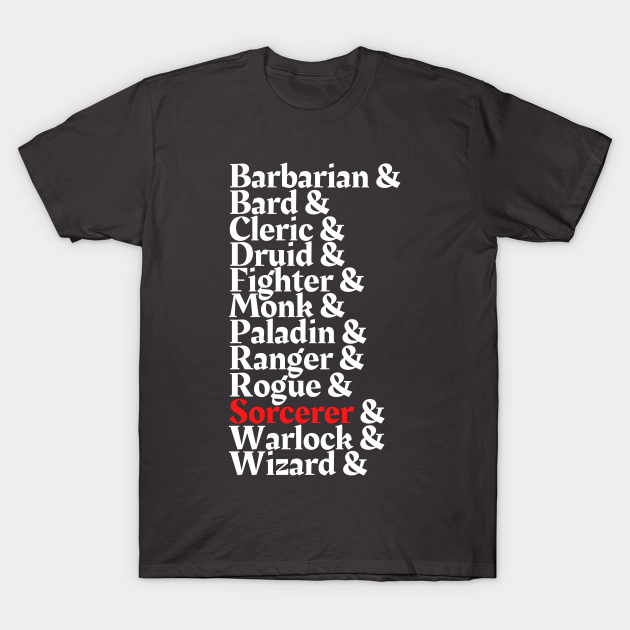 Discover I'm The Sorcerer - D&D All Class - Sorcerer Class - T-Shirt