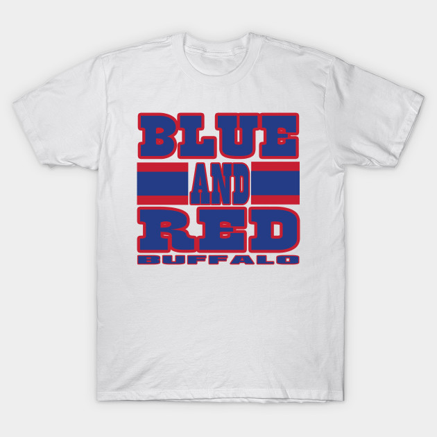 red buffalo bills t shirt