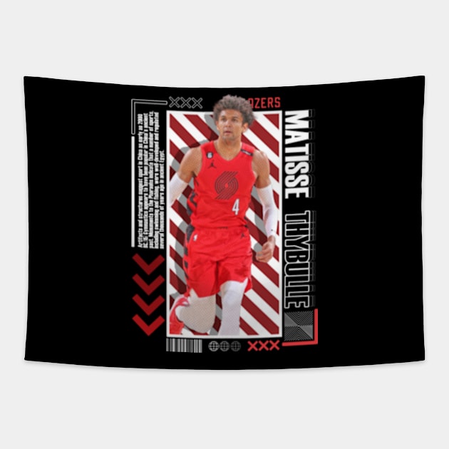 Matisse Thybulle Paper Poster Version 10 Tapestry by art.Hamdan