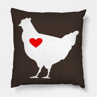 Chicken Love Pillow