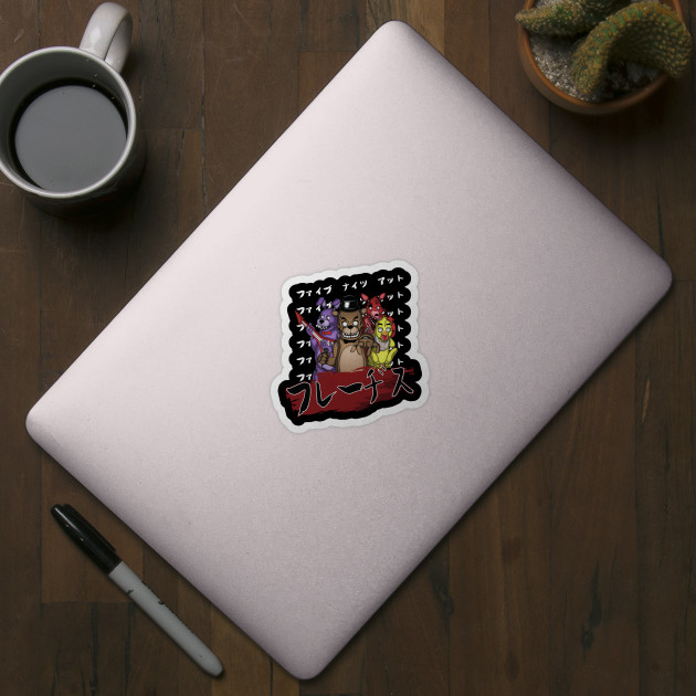 Fnaf Anime Stickers for Sale