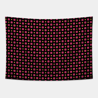 Small Pink Dots Pattern Tapestry