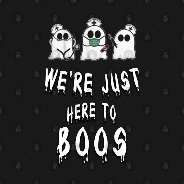 we're just here to boos, halloween day by fanidi