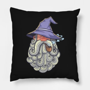 Wizard Portrait 2 Pillow