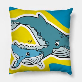 Little Whale Pillow