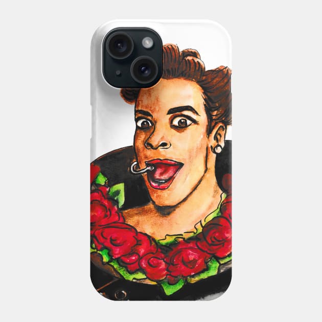 Ruby Rhod Phone Case by Svetlana Pelin