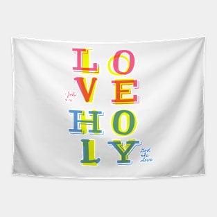 God is Love Tapestry