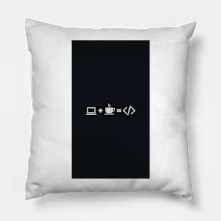 Coffee code Pillow