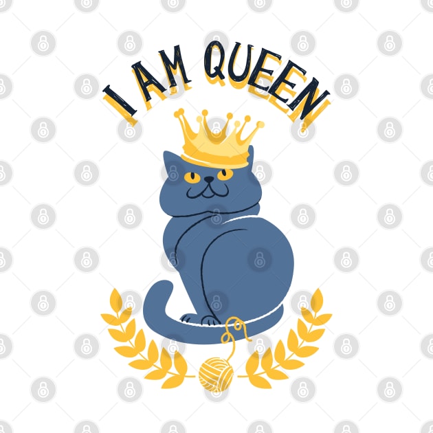 I'm Queen Cat by Pixel Poetry