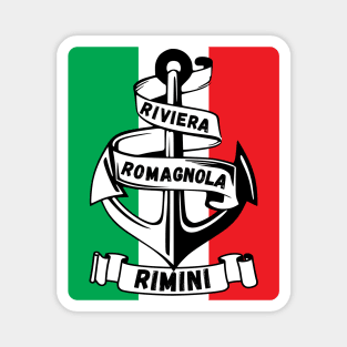 Riviera Romagnola Rimini Italy Flag Magnet