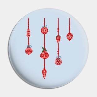 Scandinavian Ornaments Pin