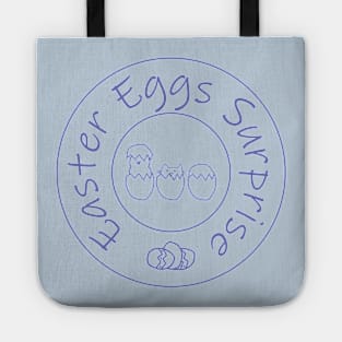 Periwinkle Kitten Funny Easter Eggs Surprise Tote