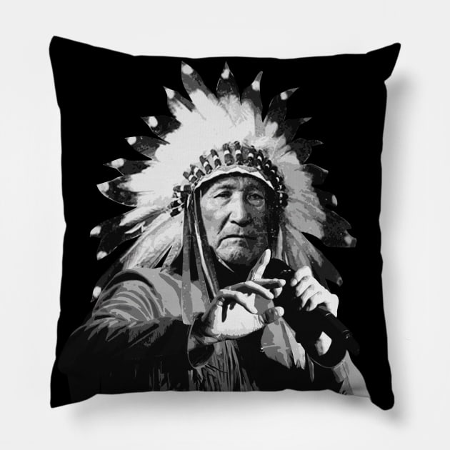 King Rapper American Pillow by jamedleo