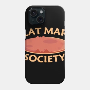 Flat Mars Society Phone Case