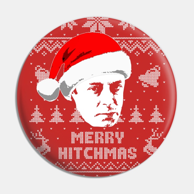 Christopher Hitchens Merry HItchmans Pin by Nerd_art