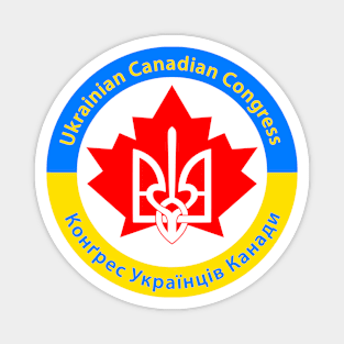 Ukrainian Canadian Congress Logo Magnet