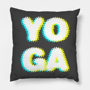 Yoga Halftone Pillow