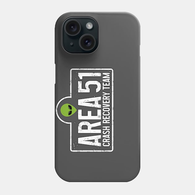 Area 51 Crash Recovery Team Design Phone Case by Hotshots