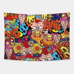 Graffiti Tapestry