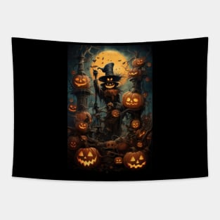 Helloween party night Tapestry