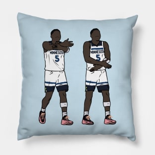 Anthony Edwards Chop Celebration Pillow