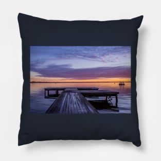 Lake Mulwala, Yarrawonga, Victoria/ Mulwala, NSW, Australia Pillow