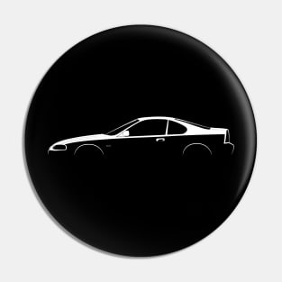 Honda Prelude (BA8) Silhouette Pin