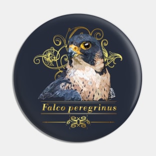 Peregrine falcon Pin