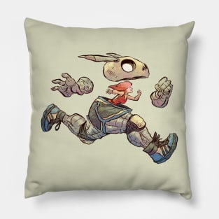 Run Rabbit Run Pillow