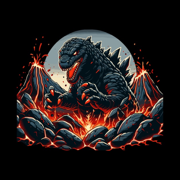 Godzilla by Rizstor