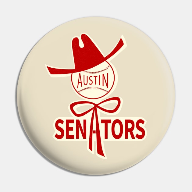 Defunct Austin Senators Baseball 1962 Pin by LocalZonly