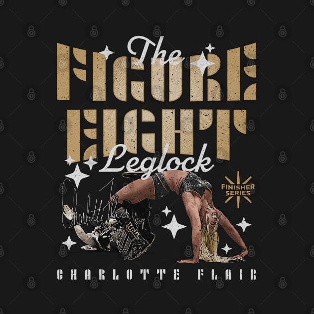 Charlotte Flair Figure Eight Leglock by MunMun_Design