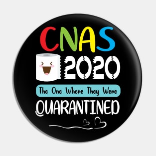 Cnas Toilet Paper Face 2020 The One Where They Were Quarantined Fighting Coronavirus 2020 Pin