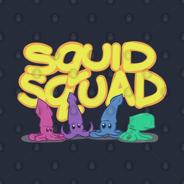 Squid Squad by Koa