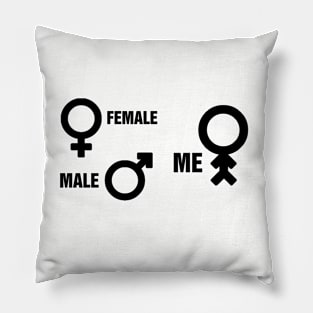 malefemaleme Pillow