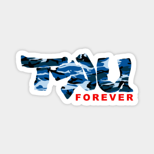 TRU forever blue camo Magnet