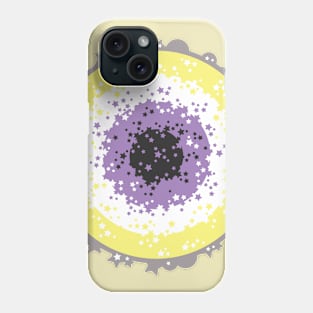 Pastel Starry Pride [nonbinary] Phone Case