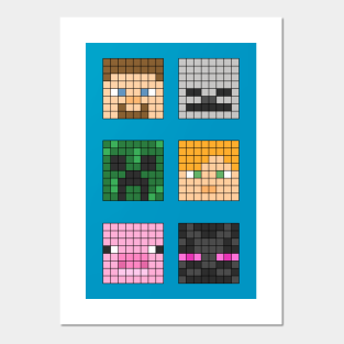 Minecraft Posters And Art Prints Teepublic Uk