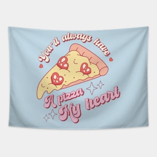 Pizza My Heart Tapestry