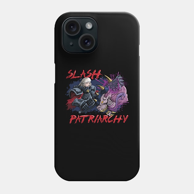 Slash Patriarchy Phone Case by shadowmer