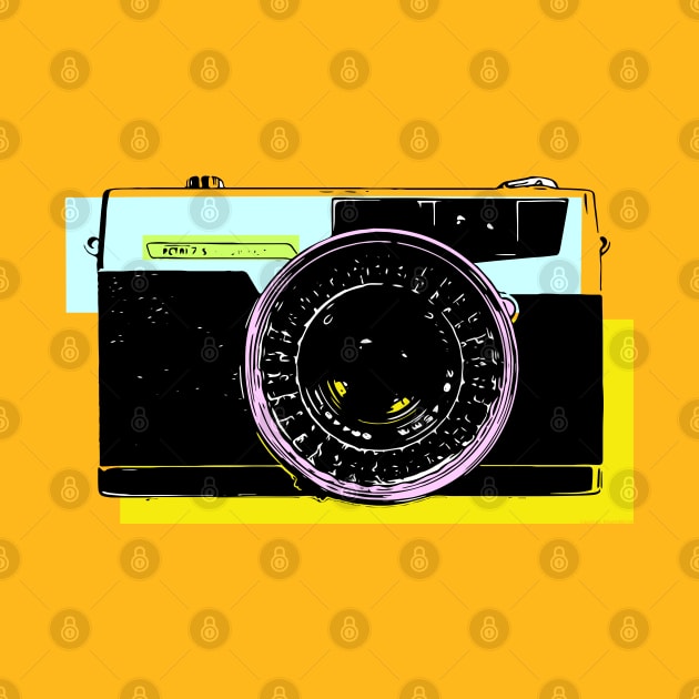 Vintage Pop Art Camera by callingtomorrow