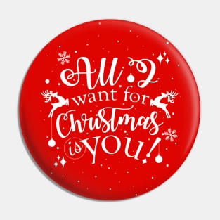 all i want for christmas is you Pin