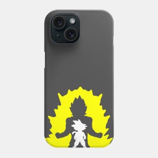 Yellow super saiyan Phone Case